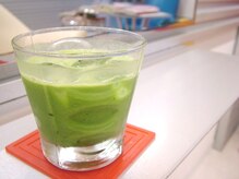 ドールアップ(DOLL UP)の雰囲気（ドリンクサービス１番人気の【抹茶ミルク】）