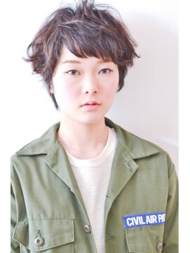 スノッブリコ(snob rico) [snob rico]ラベンダーカラー×ショートマッシュ