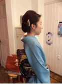 和服姿に