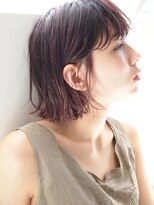 コス(kos) ROPIでタイトにスタイリング*軽めのワンレンボブ