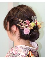 エアー(AIR) 成人式ヘアアレンジ