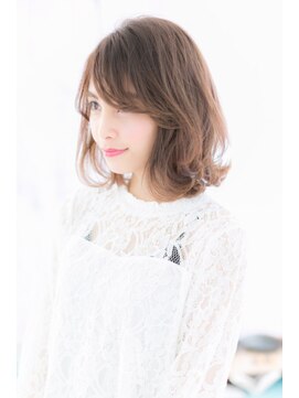 ミック ヘアアンドビューティー 大山店(miq  Hair&Beauty) ふんわりアンニュイミディ