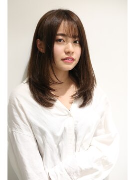 ソワン ド ブランシュ ライフ 八戸ノ里店(Soin de Blanche LIFE) レイヤーカットヘアスタイル×ブラウンアッシュカラー◎30代40代
