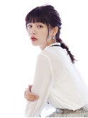 結婚式や普段使いにもOK♪ゆるふわ編み下ろし