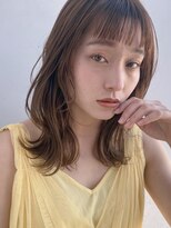 ガーデントウキョウ(GARDEN Tokyo) 【GARDEN田中麻由】ゆるふわレイヤー毛先パーマフォギーベージュ