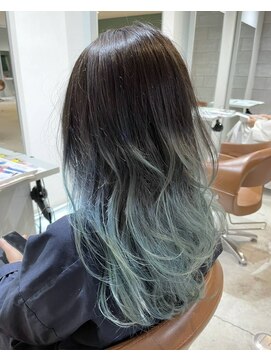 ミーサ 可児店(MYSA) 水色グラデーション