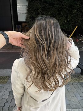 ラフ(LAFF) #黒髪#ボブルフ#ネビージュ#小顔#ワンレン