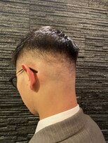 ヒロギンザ 新橋銀座口店(HIRO GINZA) バーバーフェードスタイル