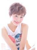 大人可愛い20代30代40代/マッシュパーマ/くびれショート17