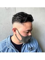 アソビ 表参道(ASOBI)&nbsp;アップバング　スキンフェード