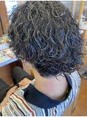波巻きプードルパーマ