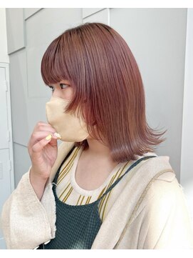 クリアーオブヘアー 一社店(clear OF HAIR) 秋っぽピンクベージュ