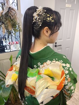 ヘア ケア ディエイチケー(HAIR CARE DHK) ロングポニー