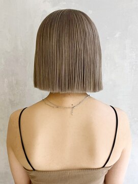 アルバム 渋谷パルコ(ALBUM) ミニボブ_チェリーブラウンフェミニンロング_ba407151