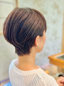 ポルム パプリカ(polum paprika) ショートボブ大人ノーブルまるみショート小顔ツヤ髪