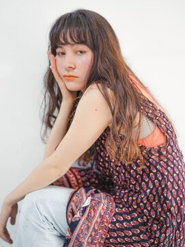 ベンジー 仙台店(benji) ウェーブパーマ×ロングヘア3