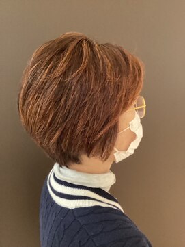 ラヤマノ ひばりが丘パルコ(La YAMANO) 斜めバング/ニュアンスカラー/ことりベージュ/30代40代50代