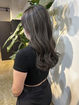 メリー オオサカ(Merly Osaka) 細く細かく紛れ込む！さりげなハイライト_dark ash brown_