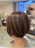 大人ショートボブ