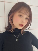 ロンド ストラーダ 心斎橋(Lond strada)&nbsp;レイヤーボブ×ハイトーン[心斎橋/髪質改善]
