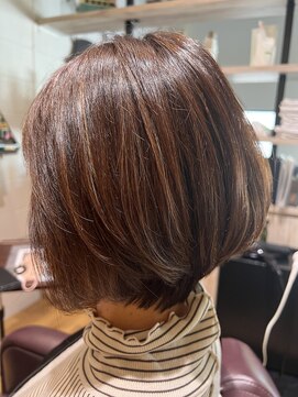 チアー ヘアリラクゼーション(cheer HAIRRELAXATION) 髪質改善トリートメント＋ふんわりショートボブ