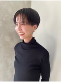 【石河安奈】大人黒髪ショート/大人ショート