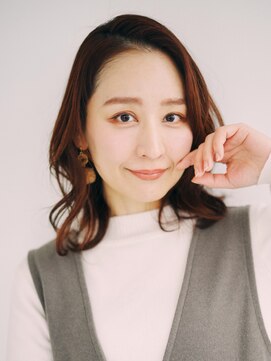 ユーシャンボール(U-CHAMBORD) かき上げワンレンスタイル