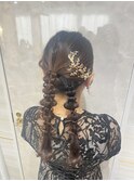 《Ami》編みおろしtwin/前髪パーマ/結婚式ヘア/ヘアセット