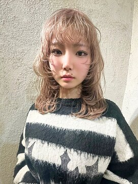 リアン(Lien) ブリーチカラー/フォギーベージュ/ミディアム