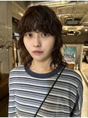 ウルフパーマ_レイヤーパーマ_前髪パーマ