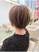 大人可愛い20代30代40代50代丸み田嶋ショート021