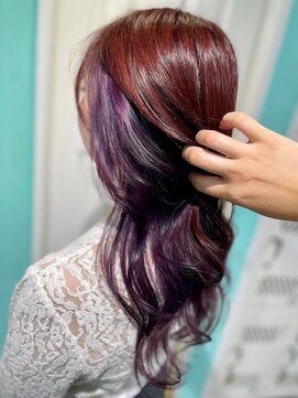 エターナルバイマティーナ(Eternal by MATINA) 【ラベンダー×レッドブラウン】20代30代40代50代