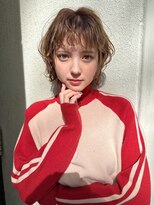 エマエコル(Emma ecole)&nbsp;Emma ecole 透明感カラー/ウルフショート/ウルフカット/おん眉