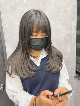 ワンズリー 本厚木店(ONE's ly) イメチェン/レッドブラウン/フルバング/似合わせカット/本厚木駅