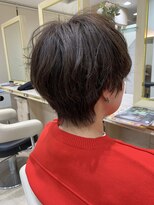 アッシュ 仙川店(Ash)&nbsp;マッシュウルフパーマハンサムショートパーマニュアンスパーマ