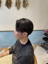 ロンド ストラーダ 心斎橋(Lond strada) センターパート×ニュアンスパーマ