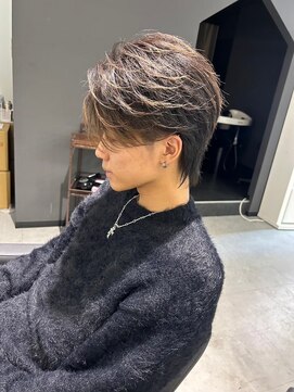 メンズサロン キング 高槻店(Men’s salon K!ng) 波巻きツイストスパイラルパーマ/フェザーパーマ/眉毛/メンズ