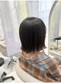 ぱつっとボブ