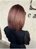 重めミディアム髪質改善トリートメントストレートツヤ髪艶髪