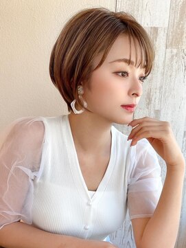 ラルユー 金山(LallYou) 軽やかで柔らかな透明感ショートボブ