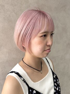 エンクス(enx) くびれヘア/アプリコットオレンジ/ハイライトカラー/鶴ヶ峰SK78