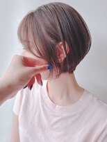 【morio 原宿】似合わせショートボブ　透明感カラー