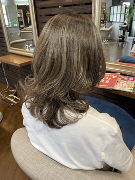 アイビーヘアー(iB HAiR) 白髪ぼかしハイライト