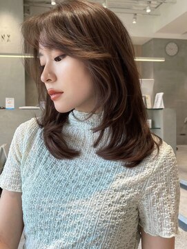 ミンクス ギンザ セントラル(MINX ginza central) 【MINX】似合わせ小顔ウェーブミディアム__銀座/髪質改善