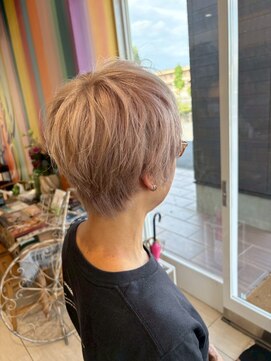 アース 千葉店(HAIR&MAKE EARTH) ハイトーンベージュカラー