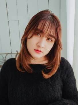 サロン ド ウィズ 八幡店(Salon de With) 顔まわりレイヤー