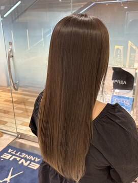 ケンジ 平塚 アネッタ(KENJE annetta) ミディアムヘア/デザインカラー/フェイスフレーミング/平塚