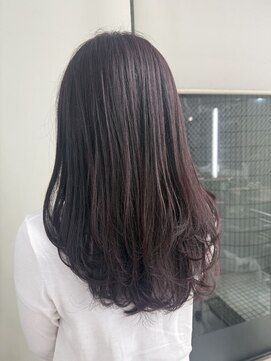 ツヤ感ボルドー