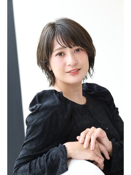 大人ショート/ひし形シルエット