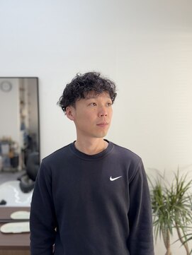 ヘアーサロン ヨリオカ スパイラルパーマスタイル